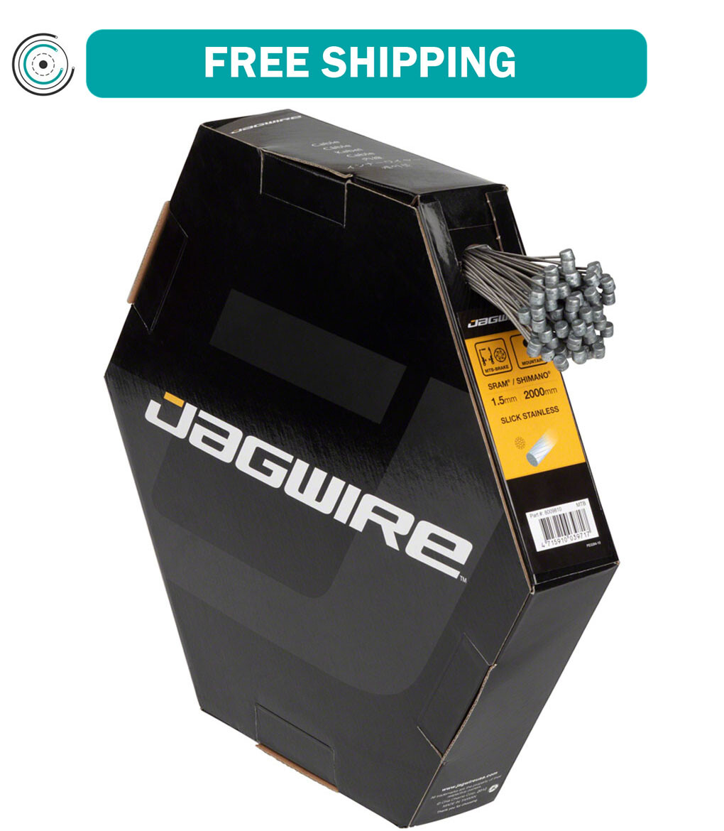 Jagwire Sport Brake Cable Slick Stainless Fits SRAM/ MTB Box of 100