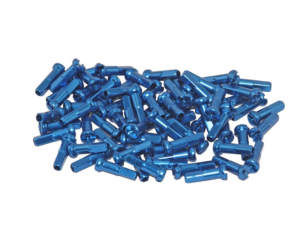 ALTA BICYCLE ALLOY BMX SPOKE NIPPLES/16MM 14G PACK OF 144 MULTIPLE COLORS