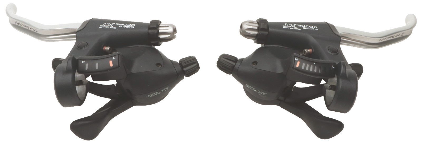 Shimano Deore XT STI-M738 Dual Control Levers 3x8s Black NOS