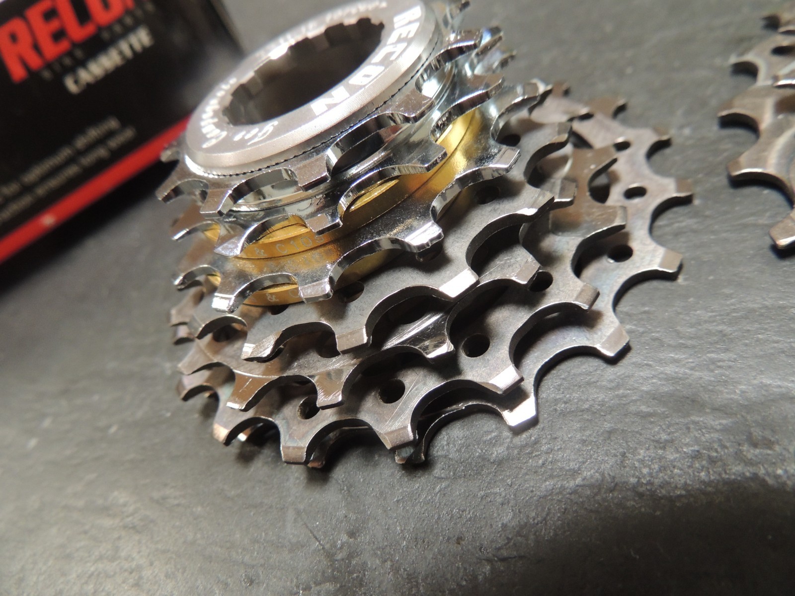 Recon 10 Spd Campagnolo Compatible Cassette 11-27 Titanium NEW Ultralight