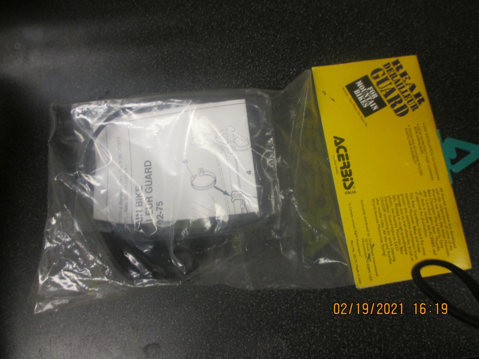 Acerbis rear derailleur guard for MTB’s – NOS *