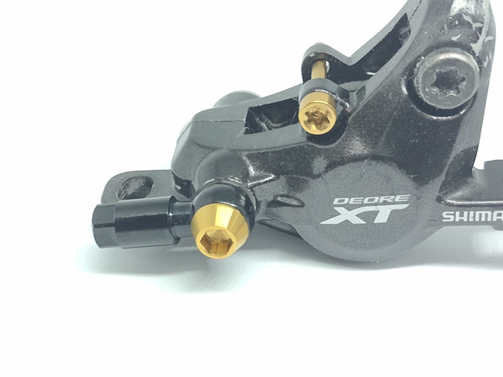 GOLD ANO Titanium Banjo Bolt w/ O-rings For Shimano XTR XT SLX M8000 M7000