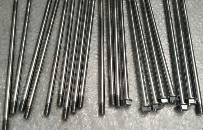 1 Pcs M10 X1.25 X 200mm/240mm/350mm Titanium Alloy Screws Flange Head Cap Bolts