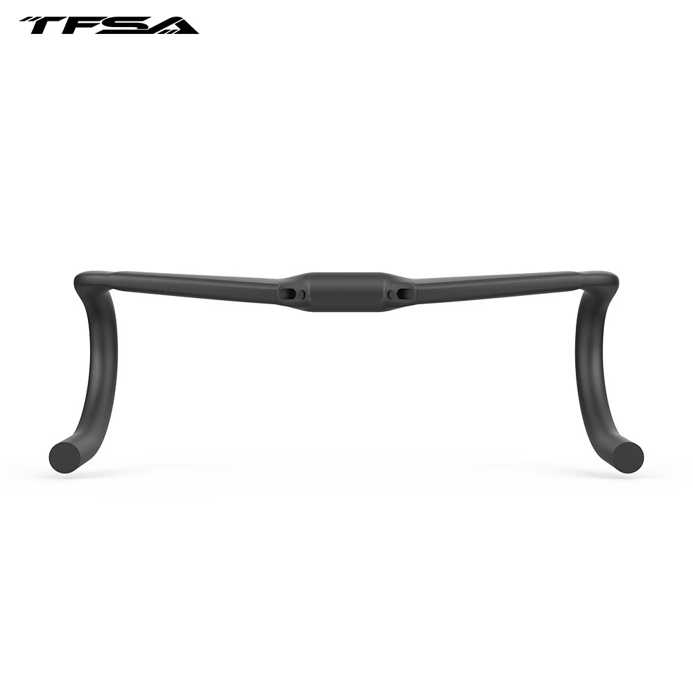 Carbon Road Bike Integrally Handlebars UD Surface Wind Breaking Bent Handle