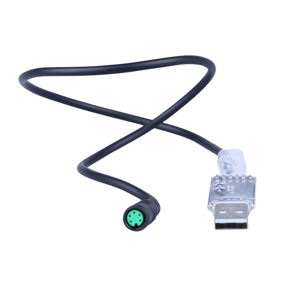 BAFANG USB Programming Cable Wiring for UART Mid Drive Motor BBS01B BBS02B BBSHD