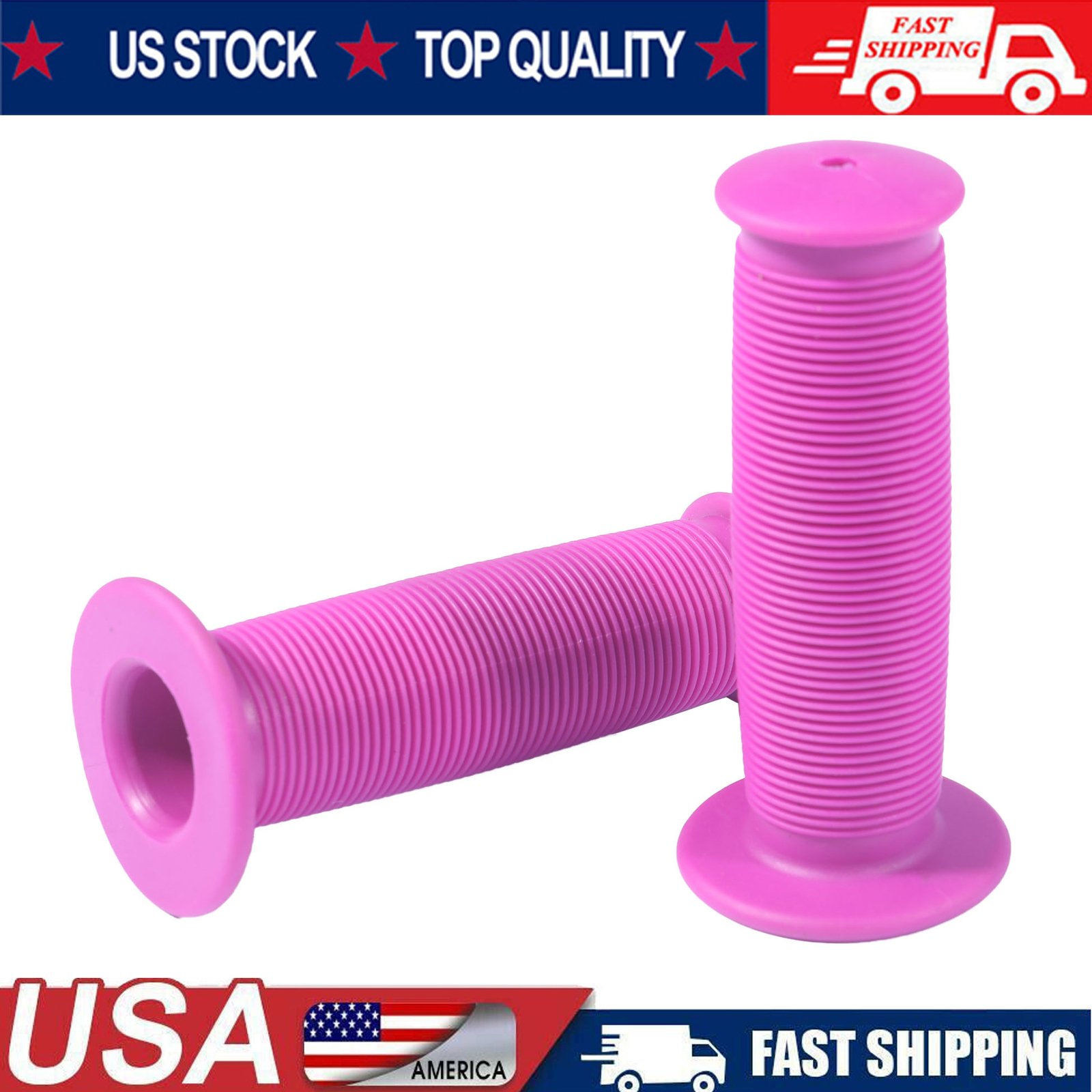 New Motorcycle Scooter Bicycle Anti-Slip Soft Rubber Handlebar Hand Grip Cover