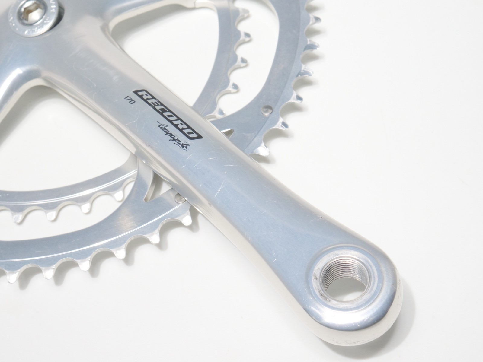Campagnolo Record Crankset 53/39t 170mm 2×10 Speed Square Taper 135 BCD Silver