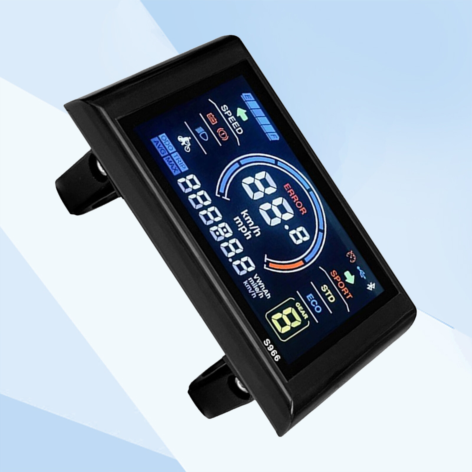 24-72V E-bike Electric LCD-S966 Colorful Display Control Panel Agreement No.2.