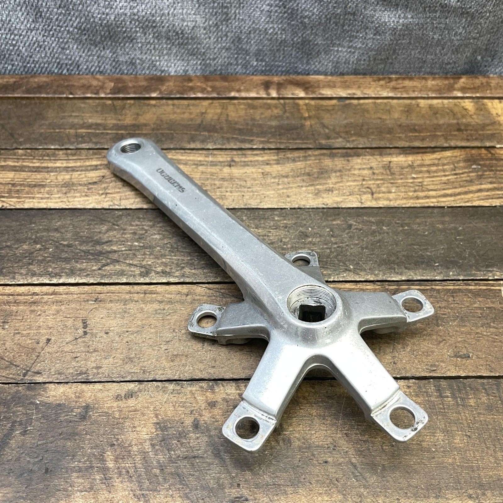 Vintage Shimano FC-B124 Crank Arm RIGHT 175mm 110 BCD Square Taper Road Bike
