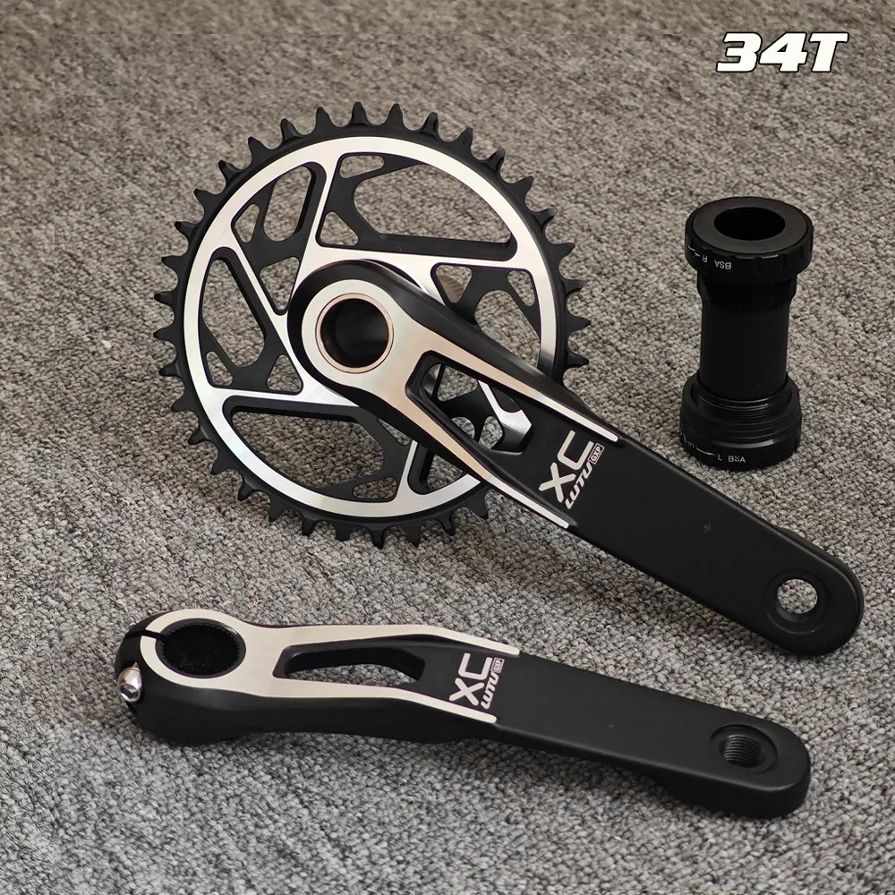 MTB Crankset 170/175mm Direct Mount Crank 0mm Offset 34T 36T 38T 40T Chainring