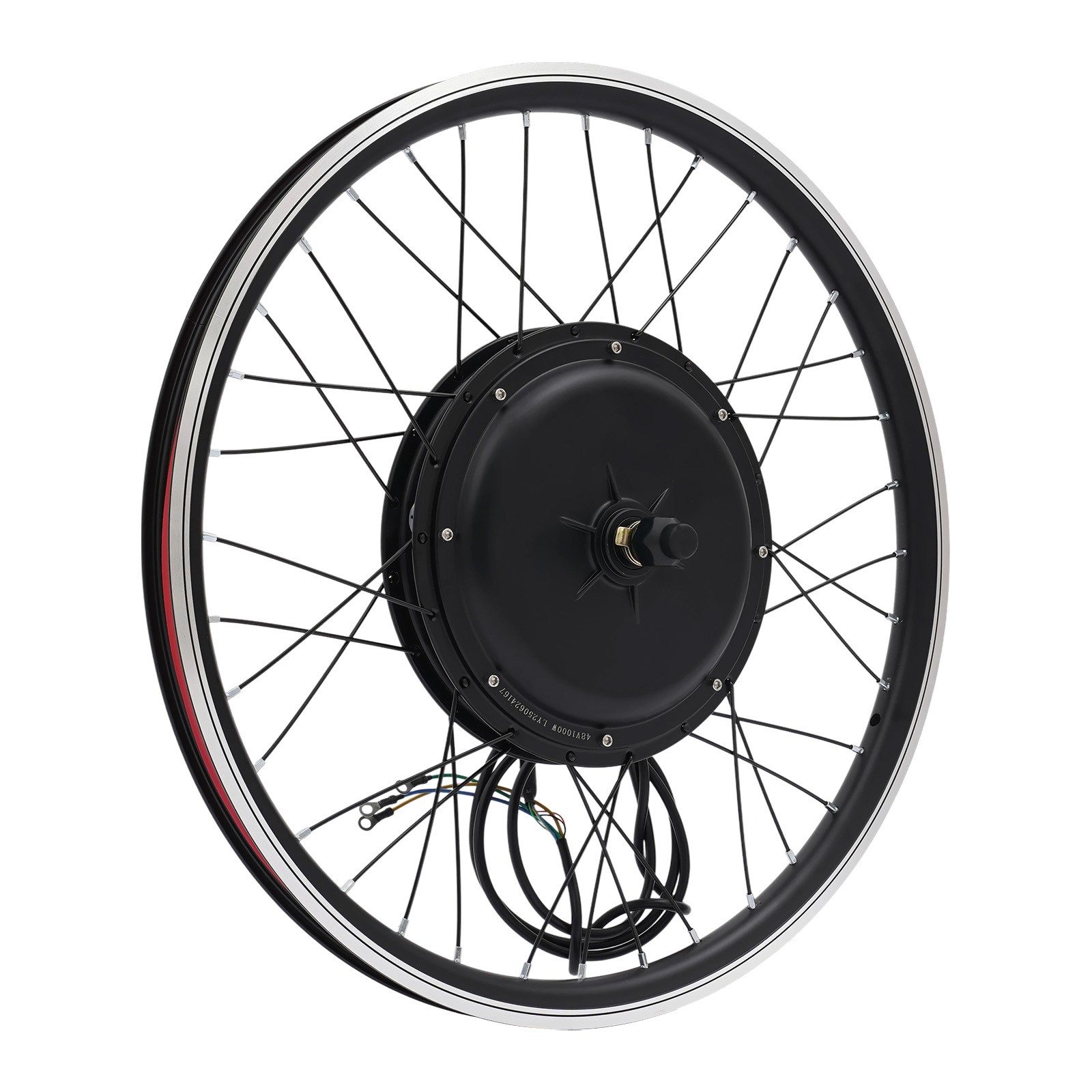 48V 1000W Electric Bike Conversion Kit 24inch Front Wheel E-Bike Conversion Kit