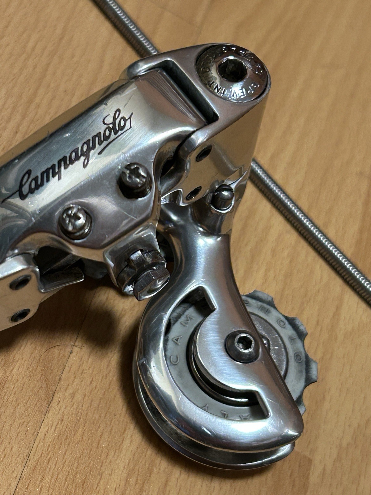 Vintage Campagnolo Record A010 C-Record 2nd Gen Rear Derailleur Syncro 8 Spd