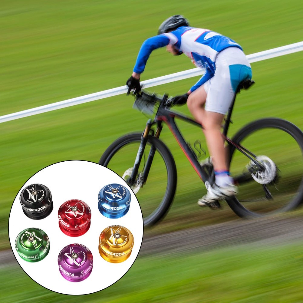 Aluminum Alloy Fork Headset Bearing Bowl Set for Bike 28 6mm Tube 44mm Headset