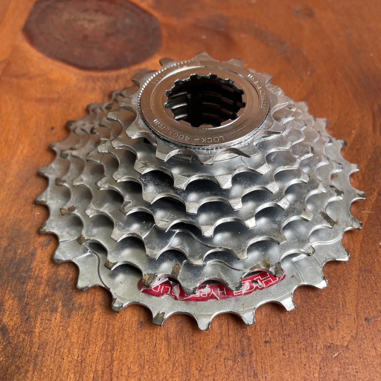 Vintage SHIMANO Hyperglide HG-70 7 Speed Cassette 12-28t MTB Silver GC