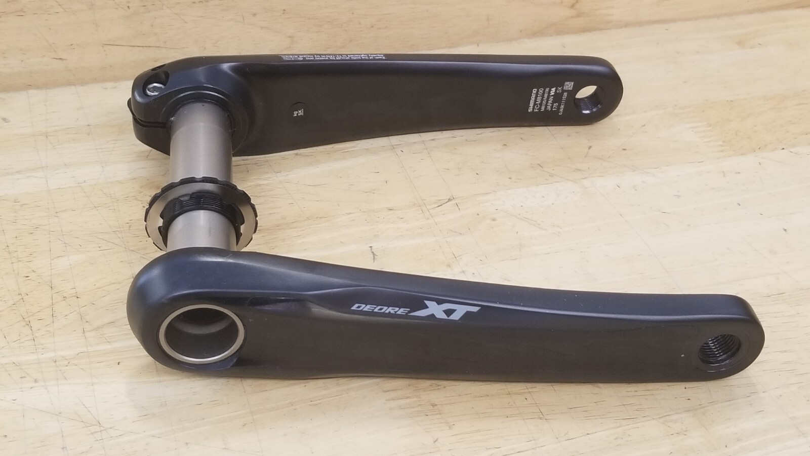 Shimano XT FC-M8100-1 Crank no ring 1×12-speed 175mm New/Installed/Never