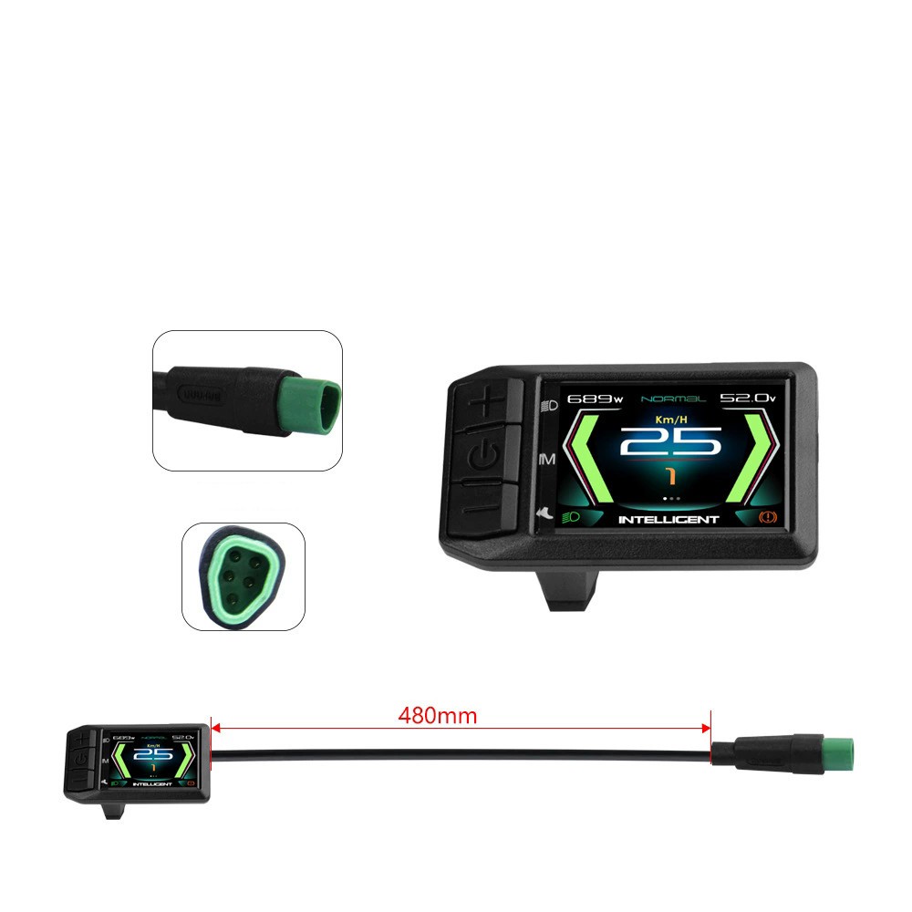 Ebike 600C LCD Display CAN for Bafang M410 M500 M510 M560 M600 M800 M820 Motor