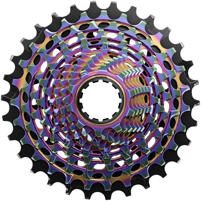 SRAM RED XG-1290 Cassette – 12-Speed, 10-36t, For XDR Driver Body, Rainbow, E1