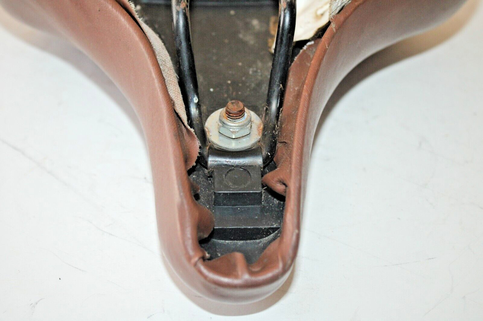 Vintage Ridashiye Bike Saddle 260/240mm Brown 638g Comfort Hybrid Fast Shipper