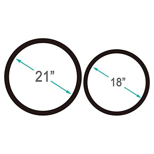 MX Bike Rim Tape P02 Decals Stickers Protector 21 18 inch Compatible with Red