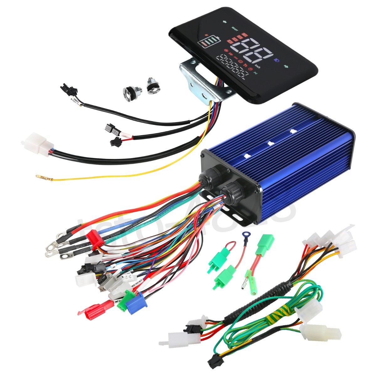 48V 60V 72V 84V 60A Brushless Controller+Display for E-Bike Go Kart Quad Buggy