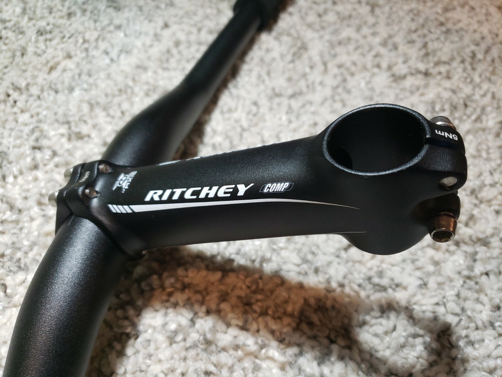 Ritchey Comp 4-Axis Stem 120mm, 31.8mm Aluminum + MTB Flat Bar