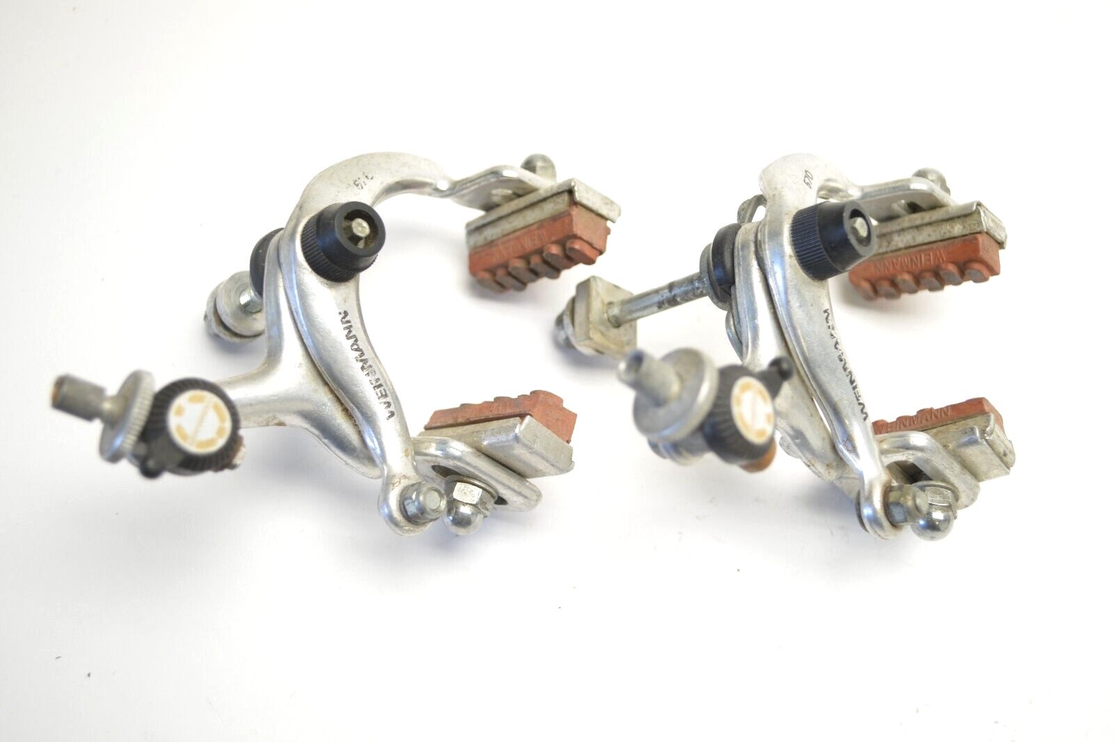 WEINMANN 570 ALPHA LT BICYCLE SEMI AUTOMATIC SIDE PULL BRAKE SET 50 MM CENTER