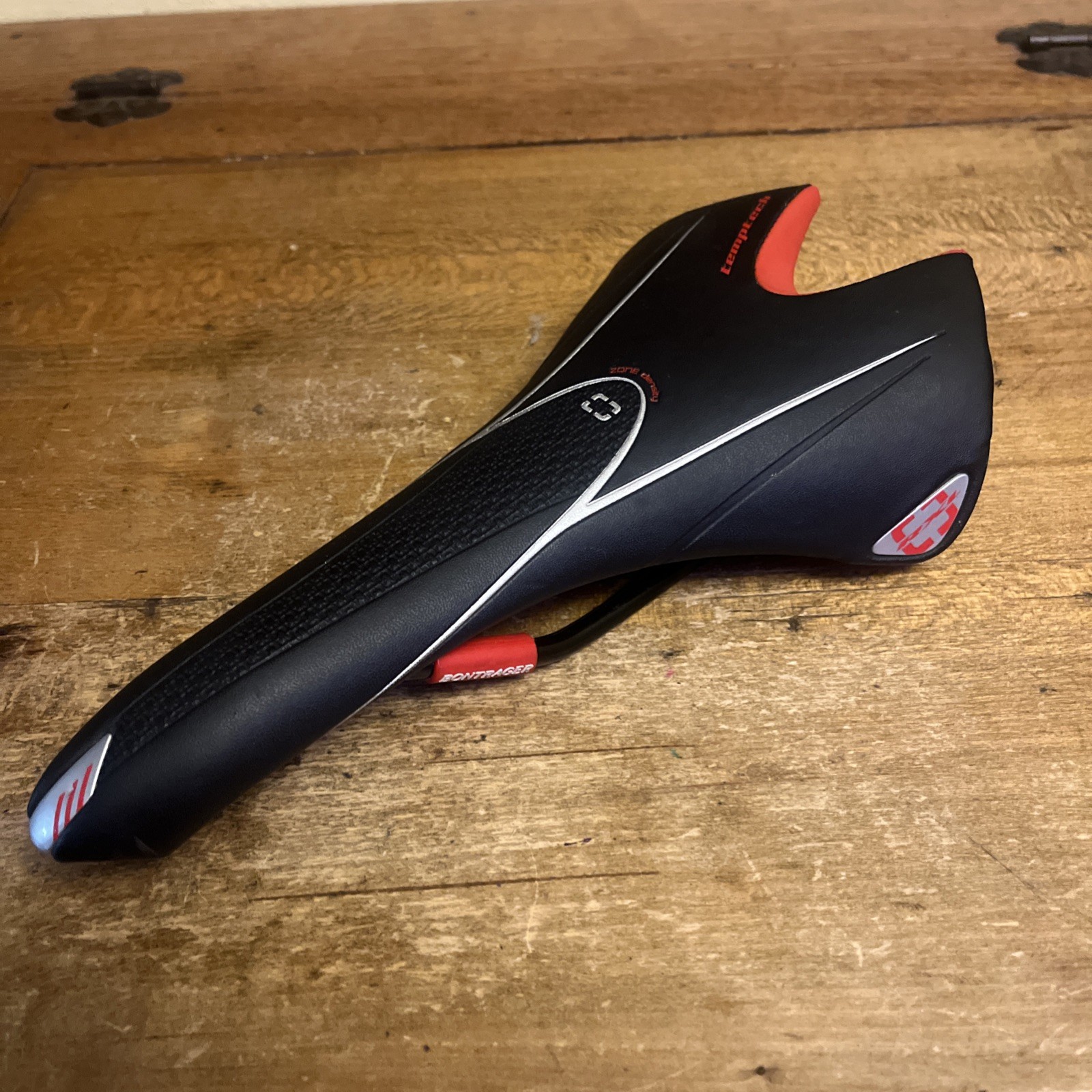 Vintage Bontrager RXL Inform Saddle 270 mm Length 140 Width Ti Rails Tempt Tech