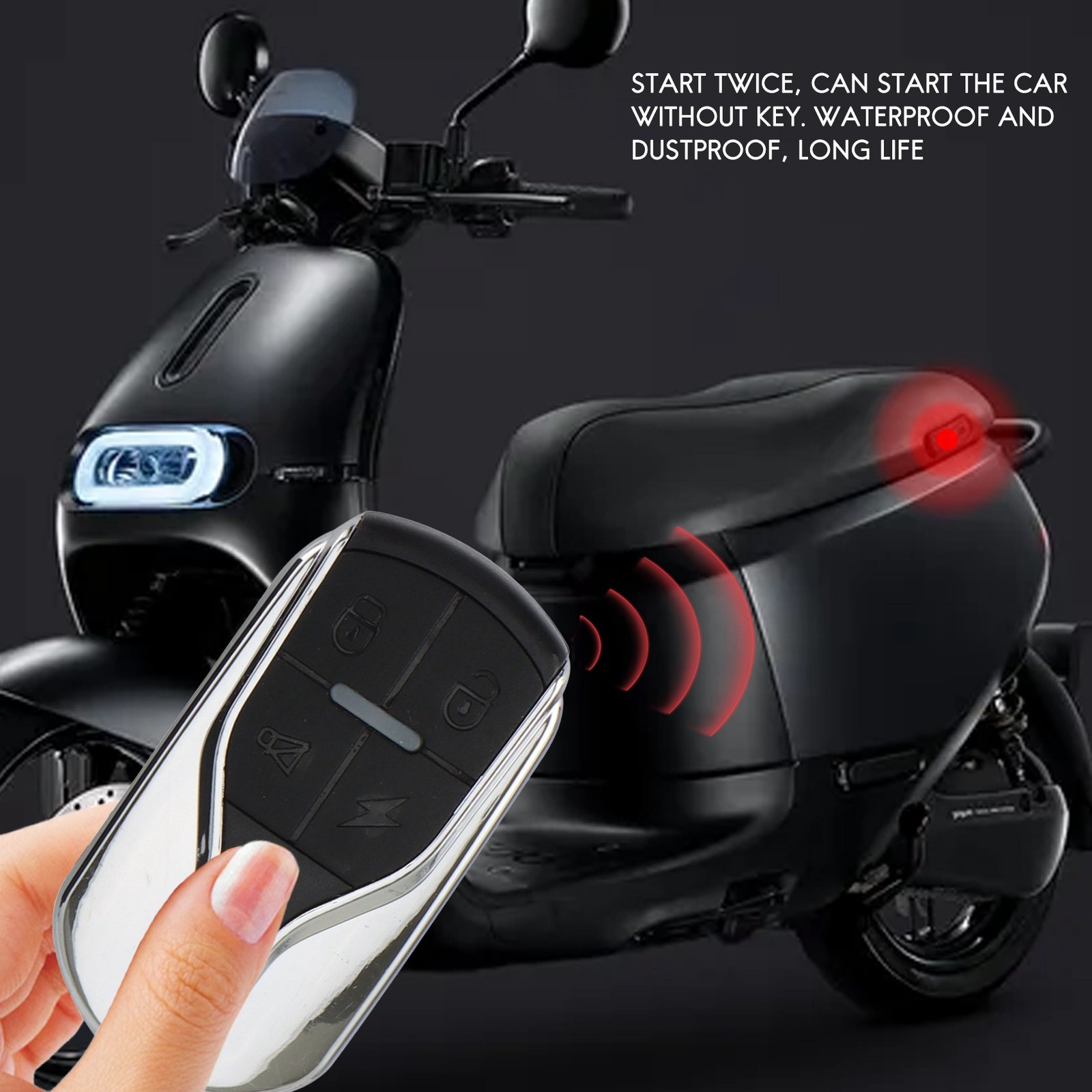 Ebike Alarm System 36V 48V 60V 72V with Two for Electric /Scooter4271