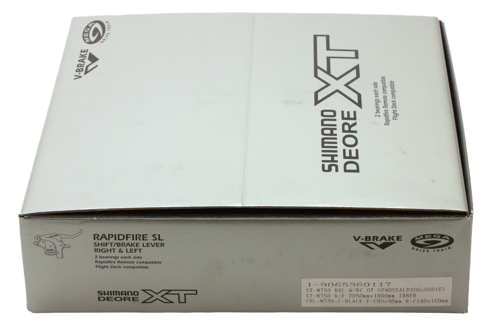Shimano Deore XT ST-M750 Shift/Brake Lever 3x9s Silver NOS NEW
