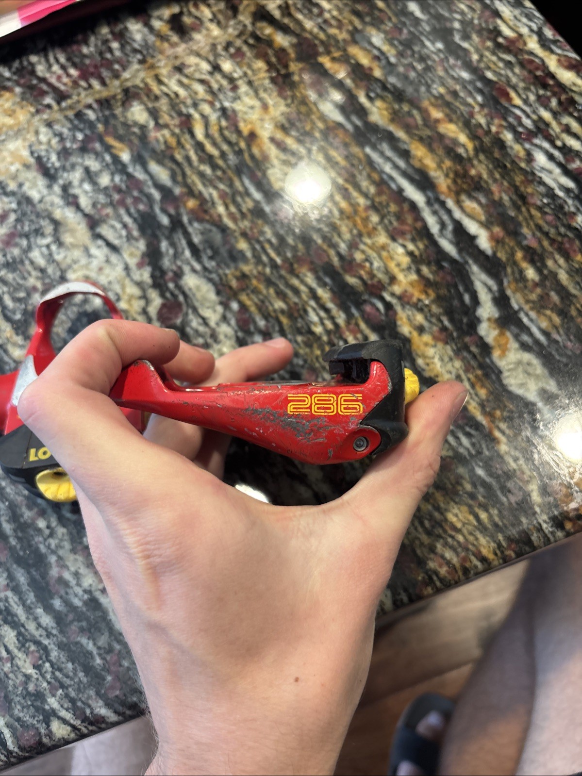 Look Free Arc MultiTensioner 286 Clippless Pedals Red/Yellow/Black