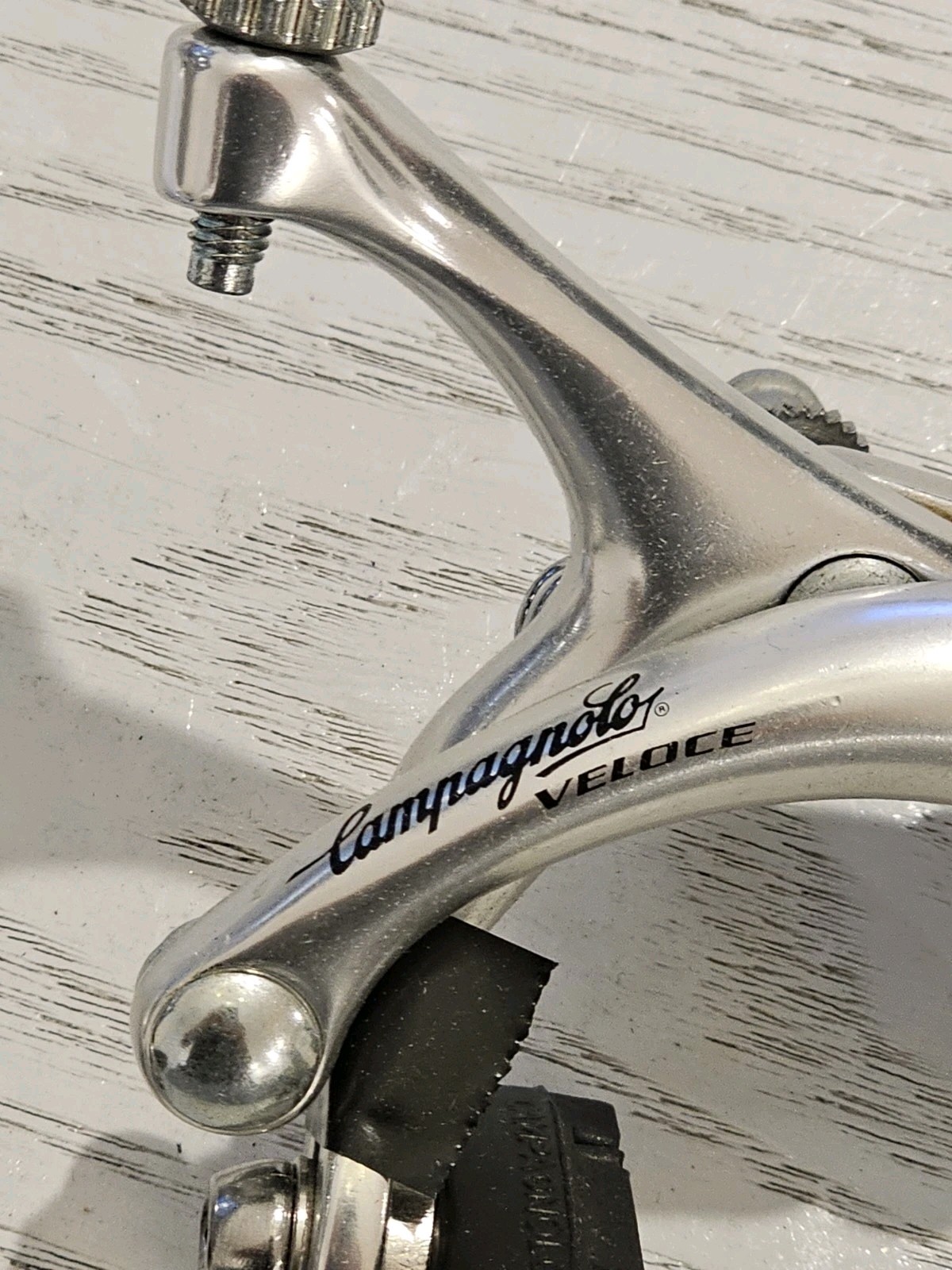 Campagnolo Veloce Brake Calipers | Dual Pivot | Silver Alloy | Vintage NOS