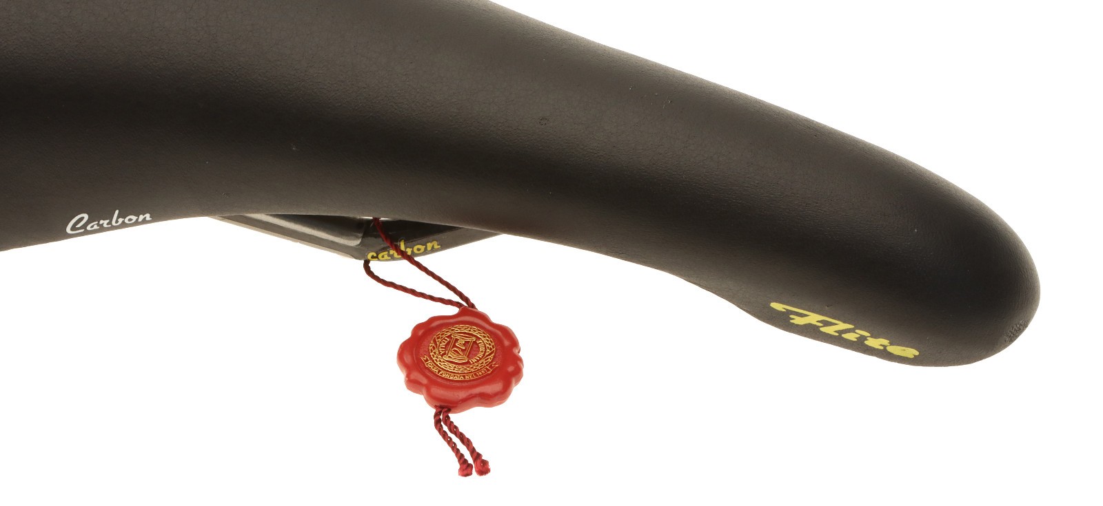 Selle Italia Flite Saddle Carbon Fiber Rails Black Leather 1995 NIB NOS NEW