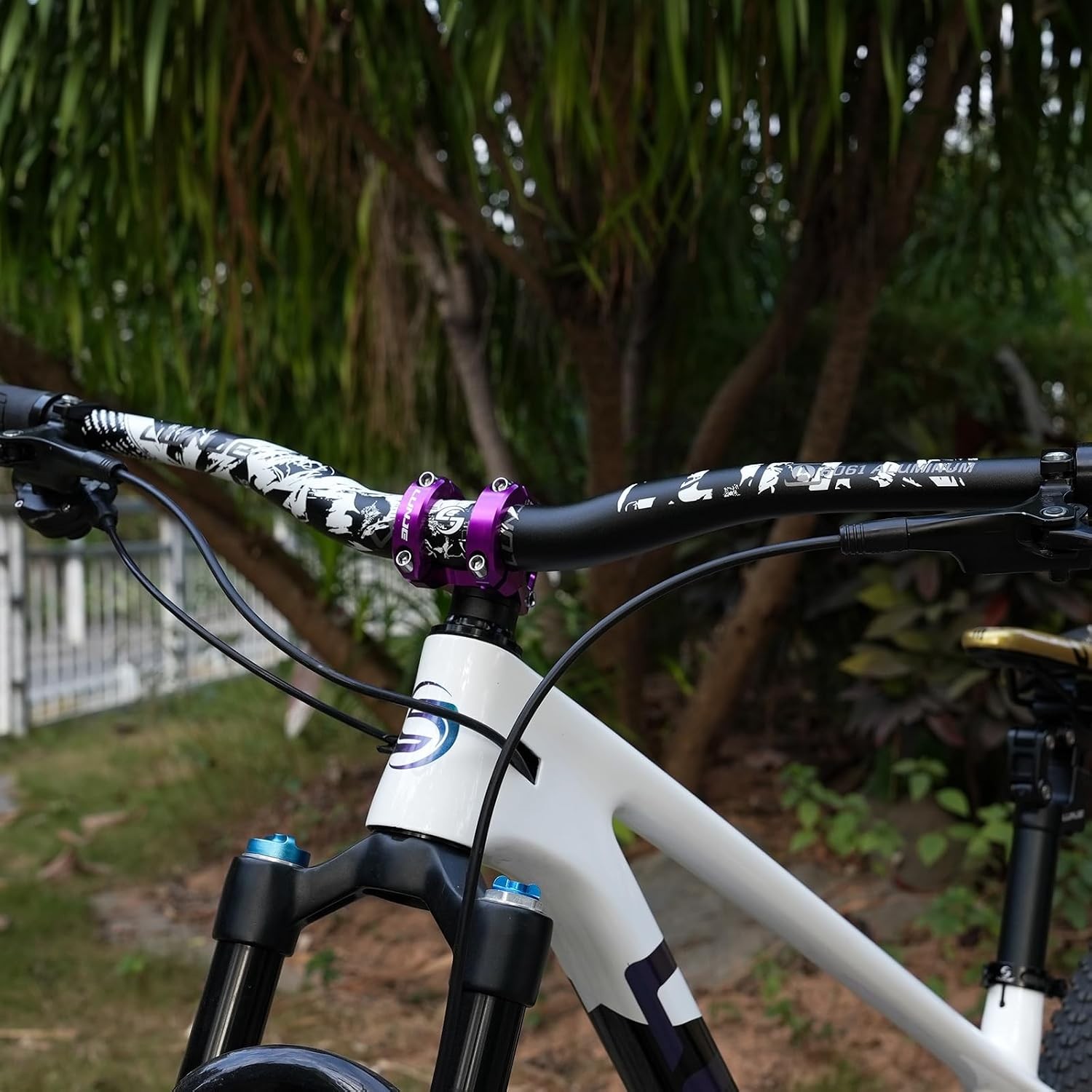 Mountain Bike Handlebar, 31.8mm, 35/50/70/90/120mm Rise Options, 780mm Cutable W