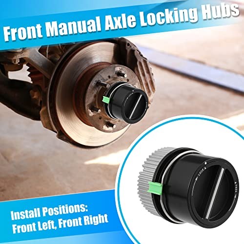 1 Pair 4WD Front Manual Wheel Locking Hub 1C3Z-3B396-DA for Ford F250 F350