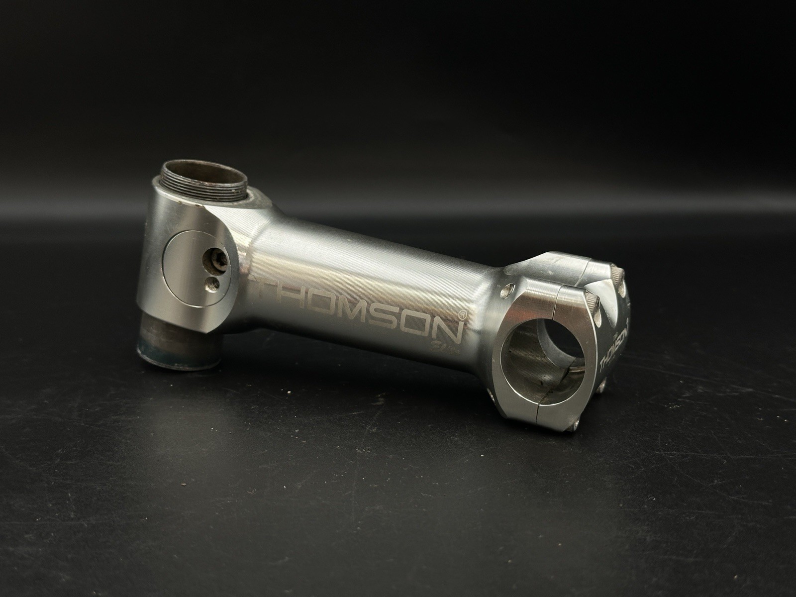 Thomson Elite Stem 130mm 25.4mm 5° Polished Silver 1-1/8 SM-E104