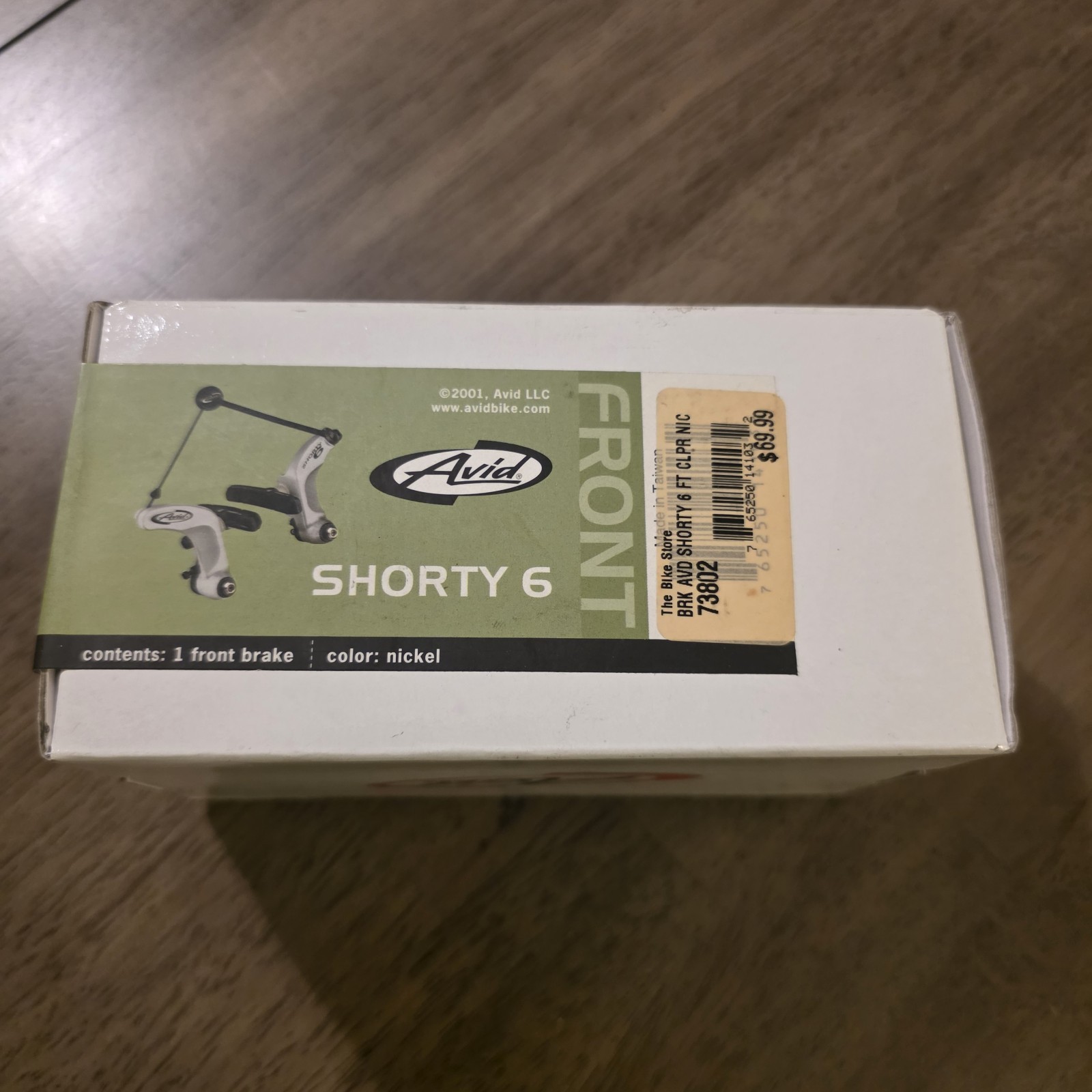 NIB Avid Shorty 6 Front V-Brake Nickel old stock