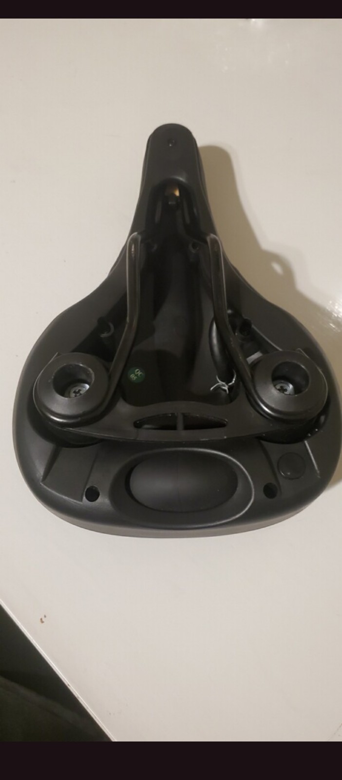 Oraimo Black Comfort Bicycle Saddle Synthetic Plastic Steel for City Bike