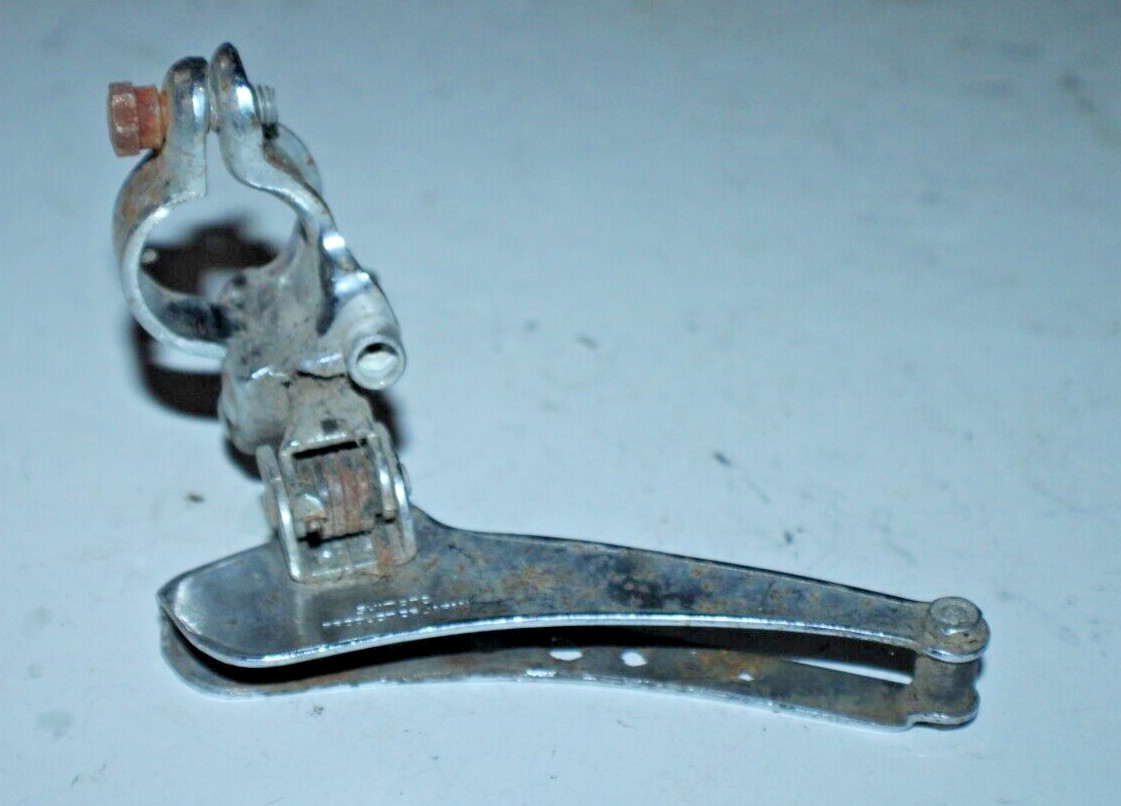 Vintage Shimano Thunderbird Double Front Derailleur 1″ Bottom-Pull USA Shipping!