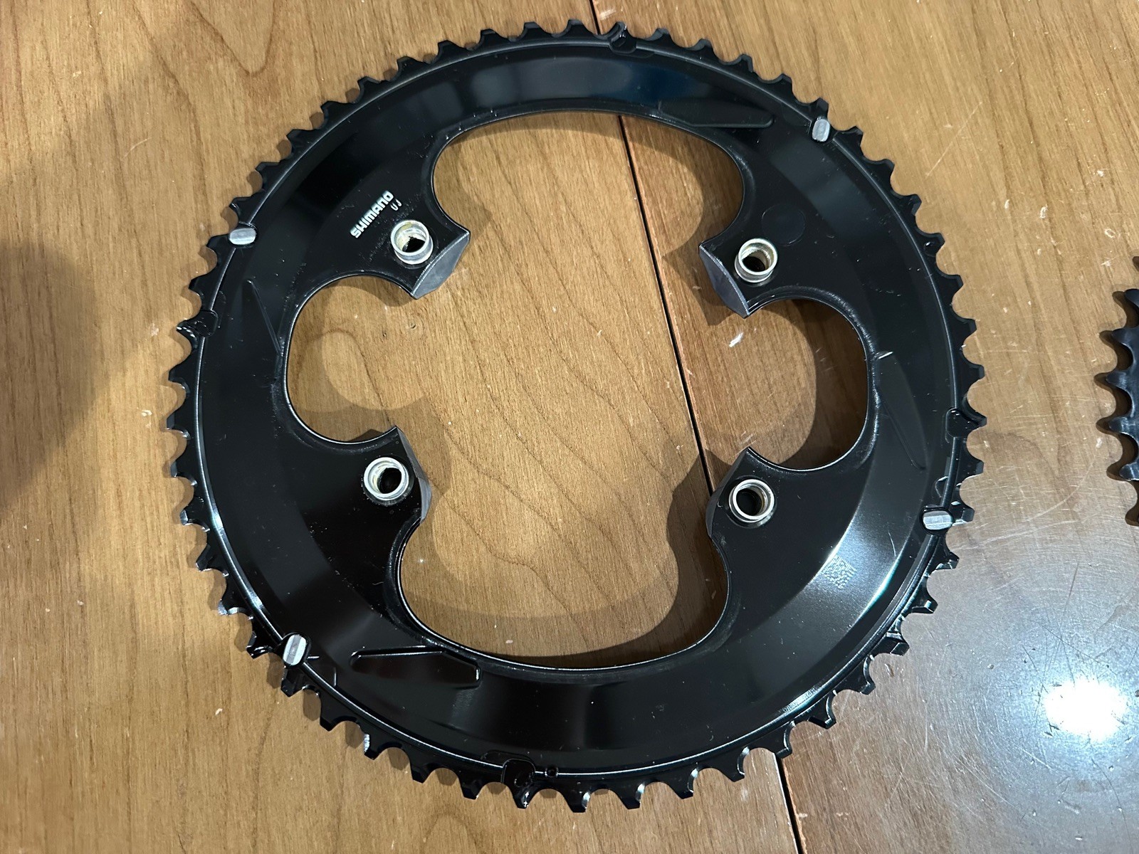 Shimano Dura-Ace FC-R9200 52t & 36t 52-36 NH Chainrings, 12-Speed 52/36 + Bolts