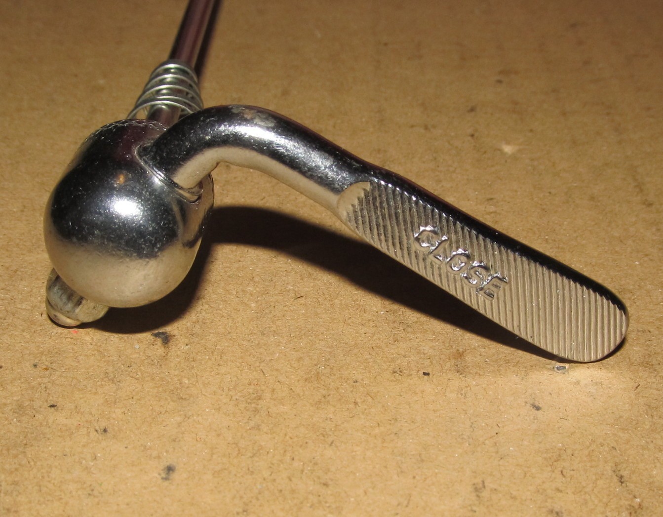 NOS Unbranded Rear Quick Release QR Skewer Lever NEW Old Stock
