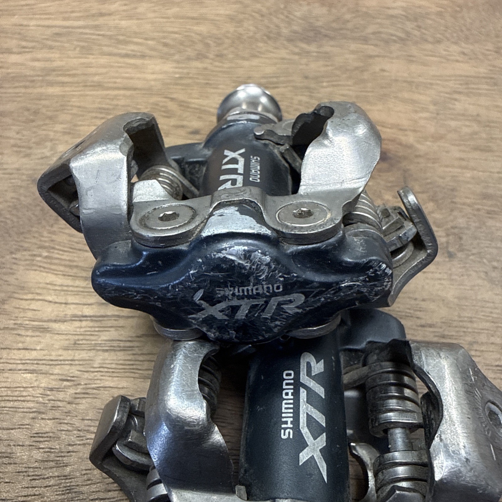 Shimano XTR PD-M970 SPD Clipless Mountain Bike Pedals No Cleats