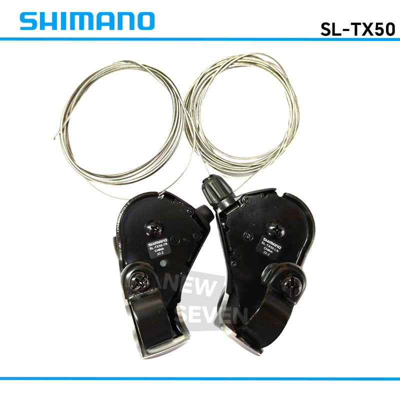 Shimano Tourney SL-TX50 Thumb Gear Shifters 3/7/21 Speed Shifter Optical Display