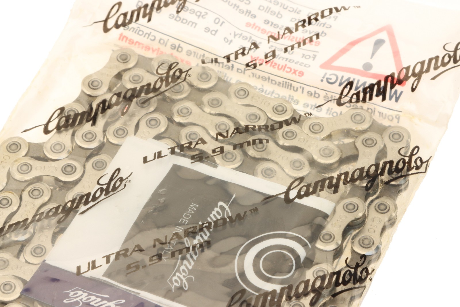 Campagnolo Veloce 10 Speed Chain CN11-VLX C10 114L 2011 NEW NOS