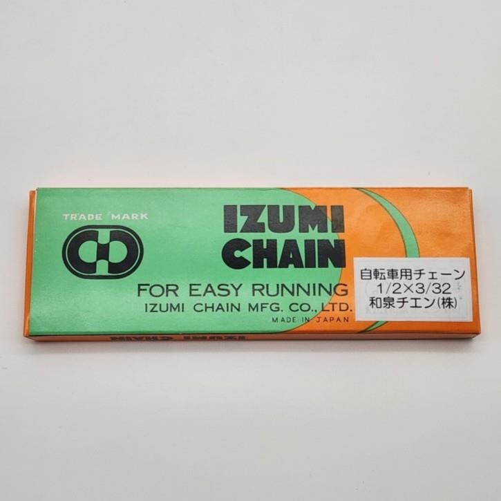 5-Pack IZUMI 410C STD 3/32″ 5/6/7-Speed Chain for Classic Vintage Bicycle Lot