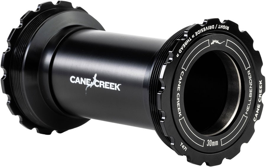 Cane Creek Hellbender 70 Bottom Bracket – T47i, for 30mm Spindle, Black