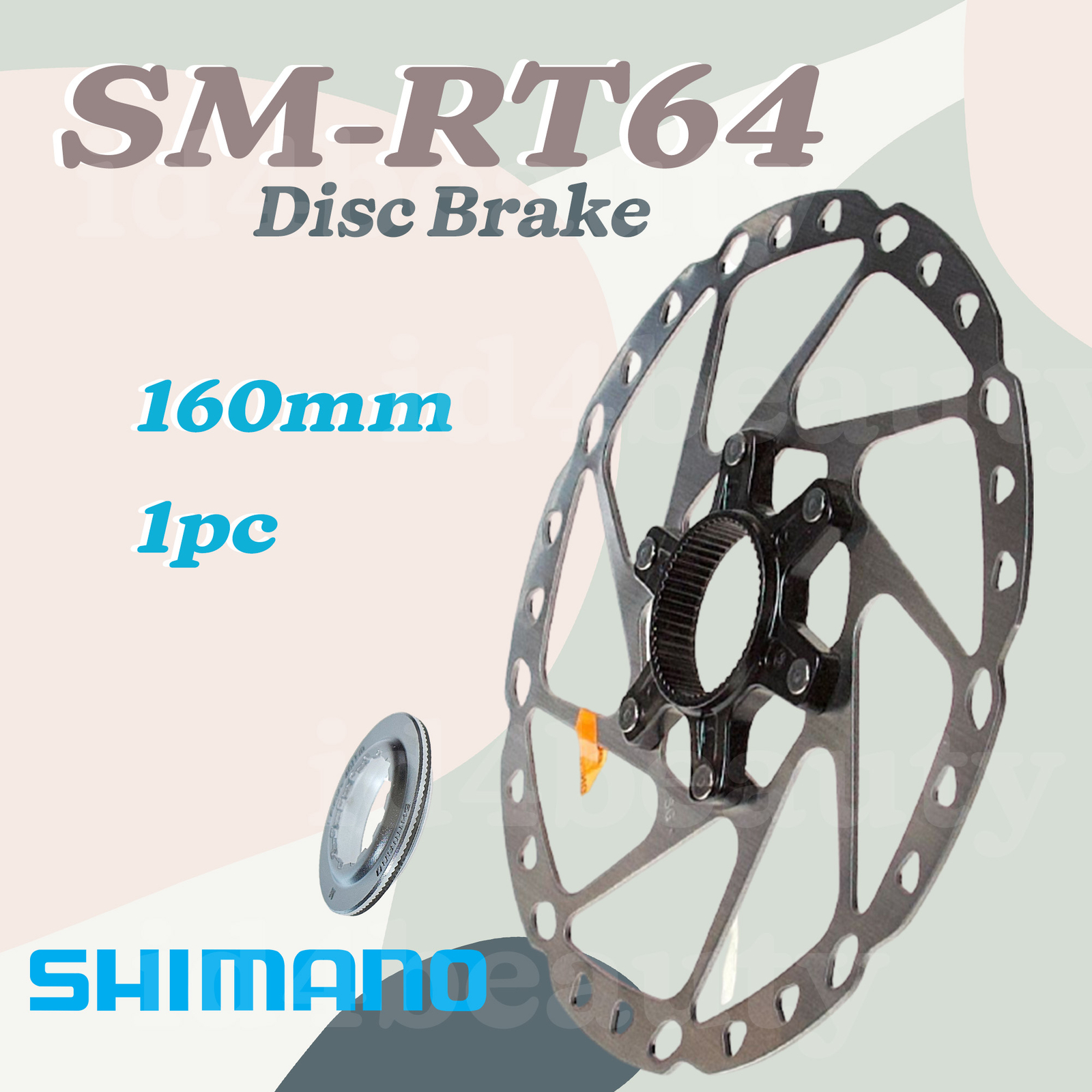 Shimano SM-RT64 Center Lock Disc Brake Rotor 160mm OEM NEW