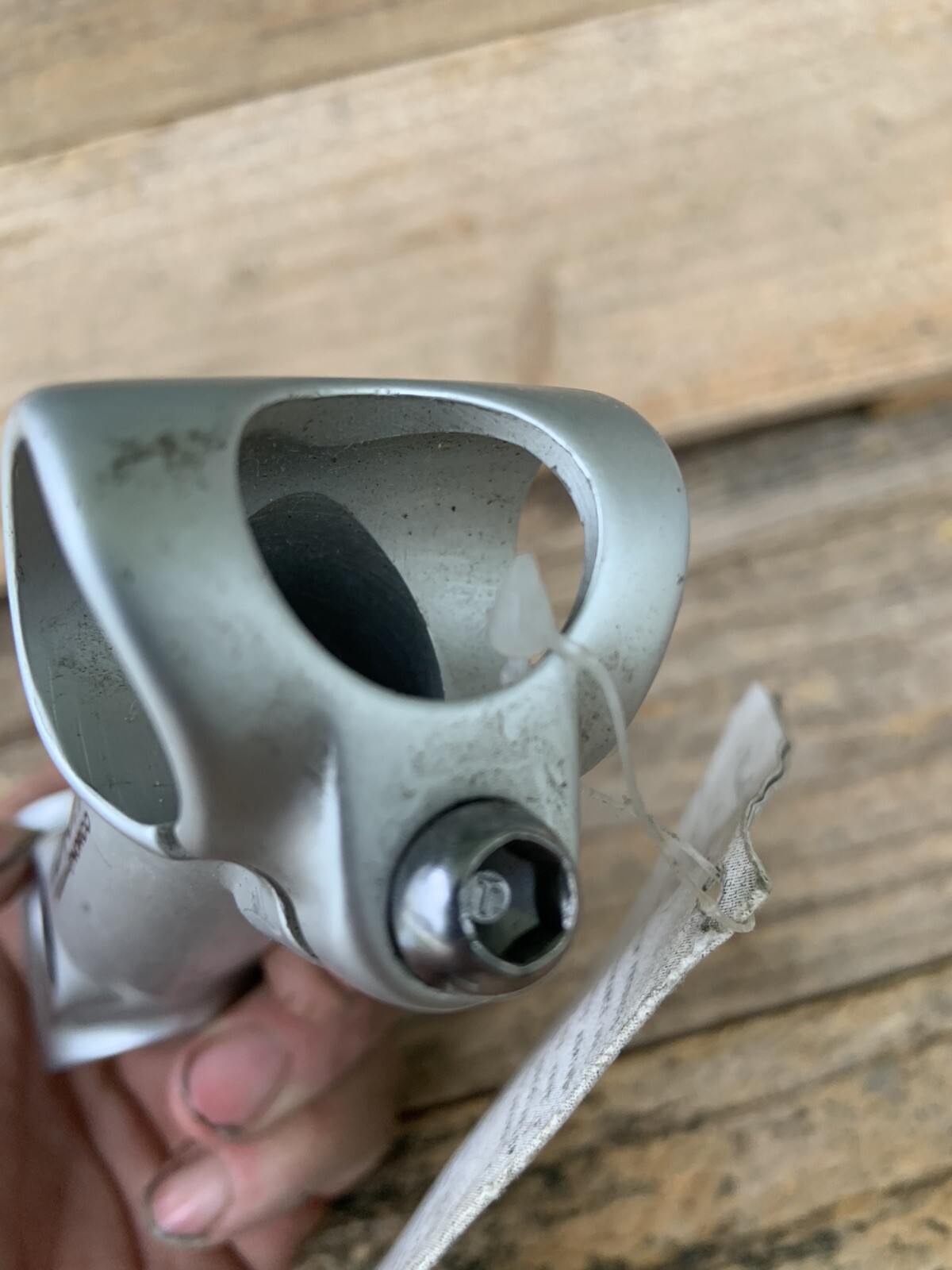 NOS 115mm Norco Axiom Alloy Silver N Purple Threadless MTB Stem- 25.4 Bar 1 1/8