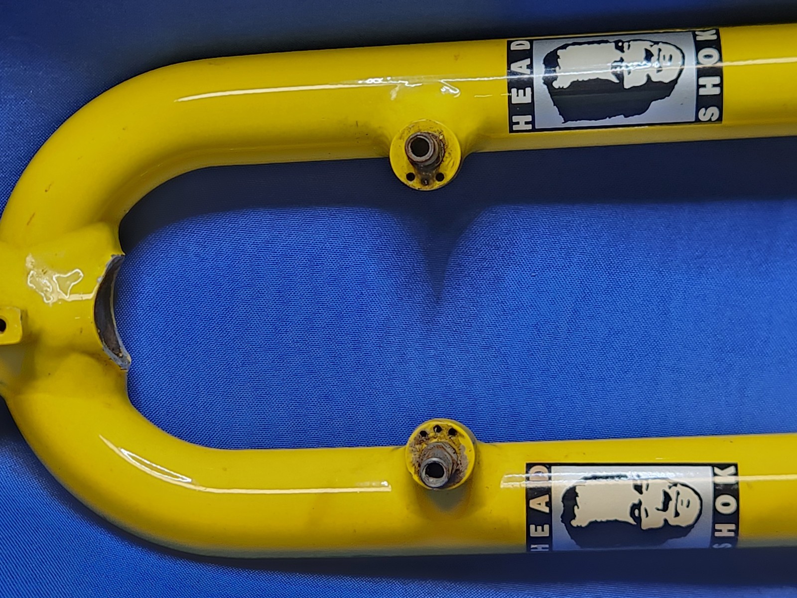 Vintage Cannondale HeadShok MC60 26 MTB Suspension Fork 1.5 39.6 Steerer Yellow