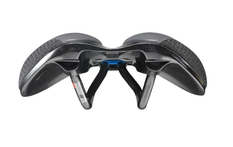 SELLE ITALIA NOVUS BOOST EVO X-CROSS – SUPERFLOW –GREY– TM RAILS- MTB/ XC SADDLE