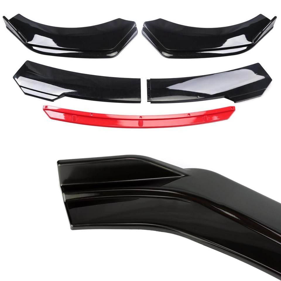 Gloss Black Bumper Lip Spoiler Splitter Fits 1997-2002 2010-2021 Chevy